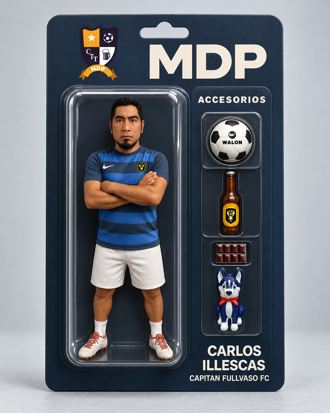 Muñeco Carlos “El Prosor” Illescas